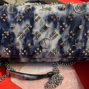 Paloma clutch Calf EMP Punk spike multi silver